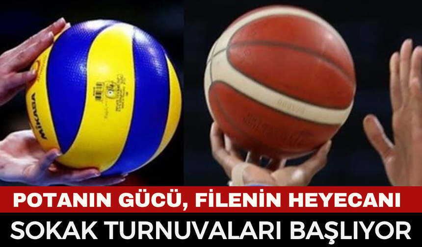 Potanın Gücü, Filenin Heyecanı Sandıklı’da! Sokak Turnuvaları Başlıyor
