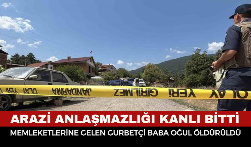 İsviçre’den gelen baba ve oğlu akrabaları tarafından vurularak öldürüldü!