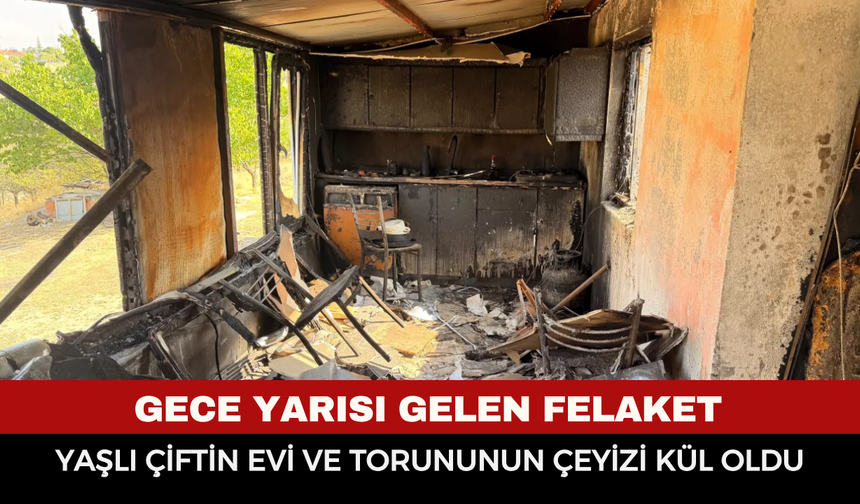 Afyon'da gece yarısı gelen felaket