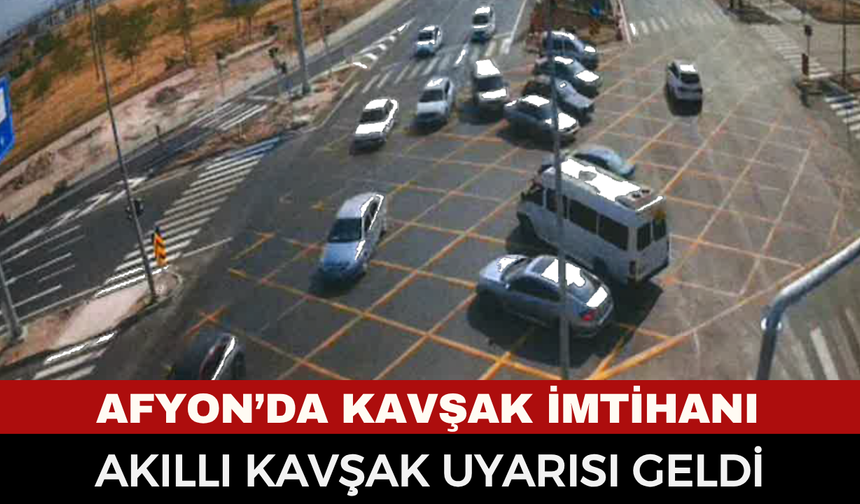 Otogar Kavşağı’ndaki Yeni Nesil Akıllı Kavşak İçin Sürücülere Kritik Uyarı!