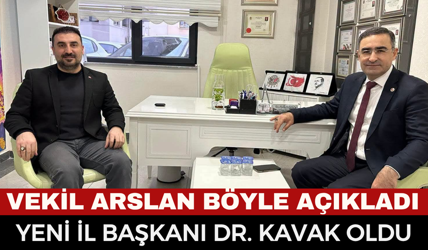 Milletvekili Hasan Arslan Müjdeyi Verdi! AK Parti Afyonkarahisar’ın Yeni İl Başkanı Belli Oldu!