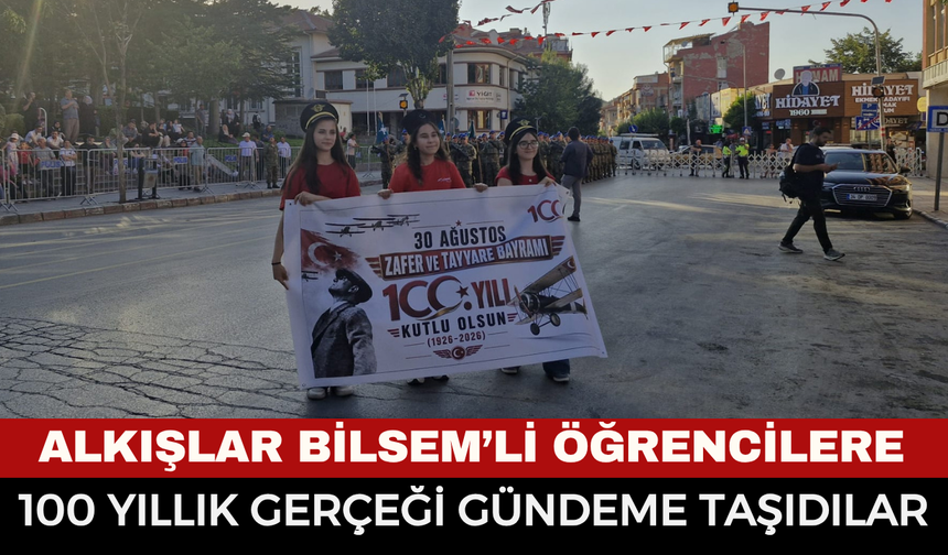 Afyonkarahisar Halka Özel Uçaklar Satın Almıştı! BİLSEM Gençleri Tayyare Bayramı'nın 100. Yılını Unutmadı!