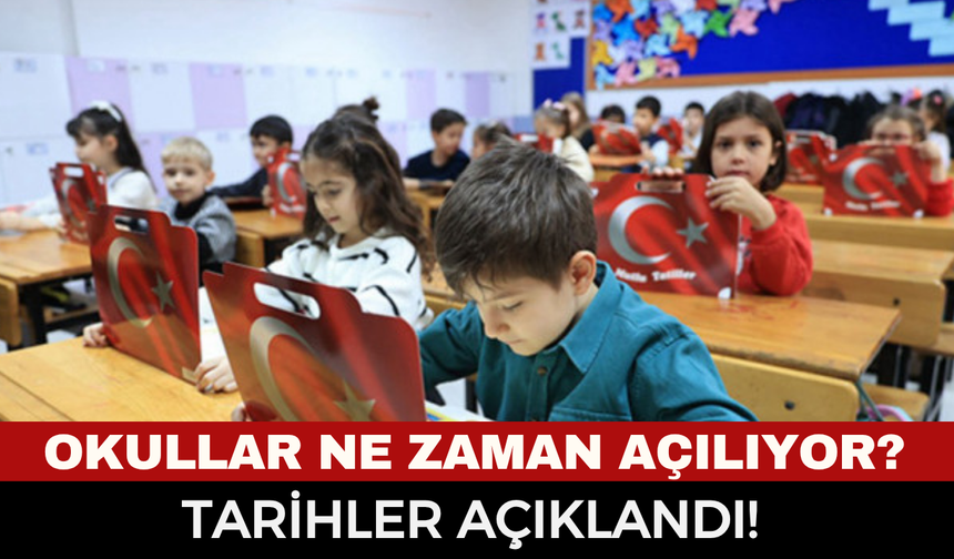 MEB 2026-2027 Çalışma Takvimini İlan Etti! İlk Ders Zili, Ara Tatiller Ve Sömestr Tarihleri Belli Oldu!