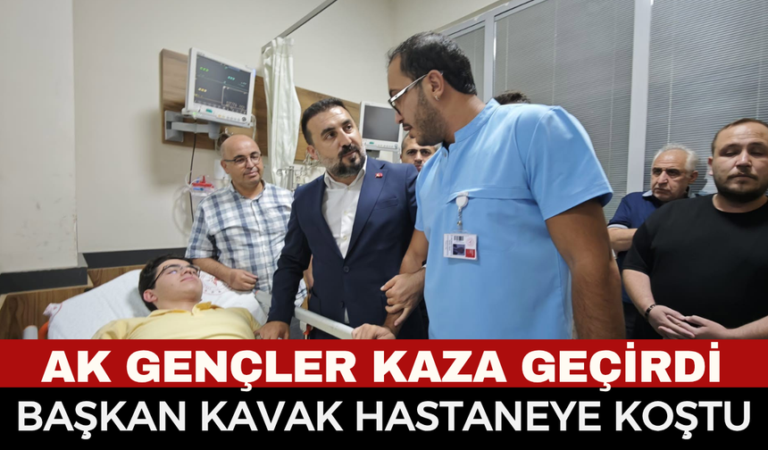 AK Parti Afyonkarahisar Teşkilatını Üzen Kaza! İl Başkanı Kavak Hastaneye Koştu