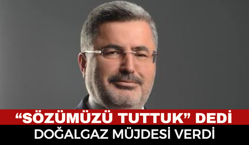 Milletvekili Ali Özkaya Müjdeyi Verdi! Afyonkarahisar’da Bir Belde Daha Doğal Gaza Kavuştu