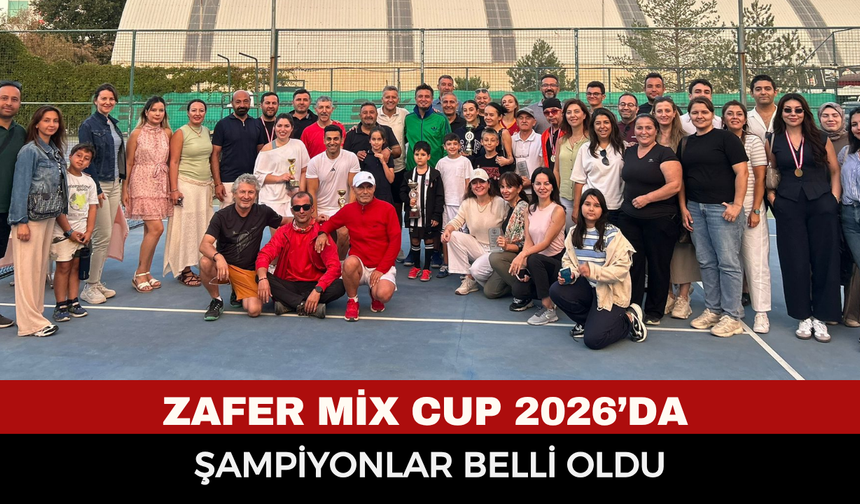 Zafer Mix Cup 2026’da şampiyonlar belli oldu