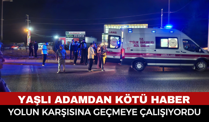 Afyonkarahisar’da Acı Haber! Otomobilin Çarptığı 72 Yaşındaki Yaya Kurtarılamadı