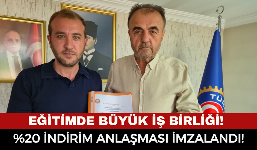 TÜRK-İŞ İle Polinom Arasında İmzalar Atıldı! Hangi Öğrenciler %20 İndirimden Yararlanabilecek?