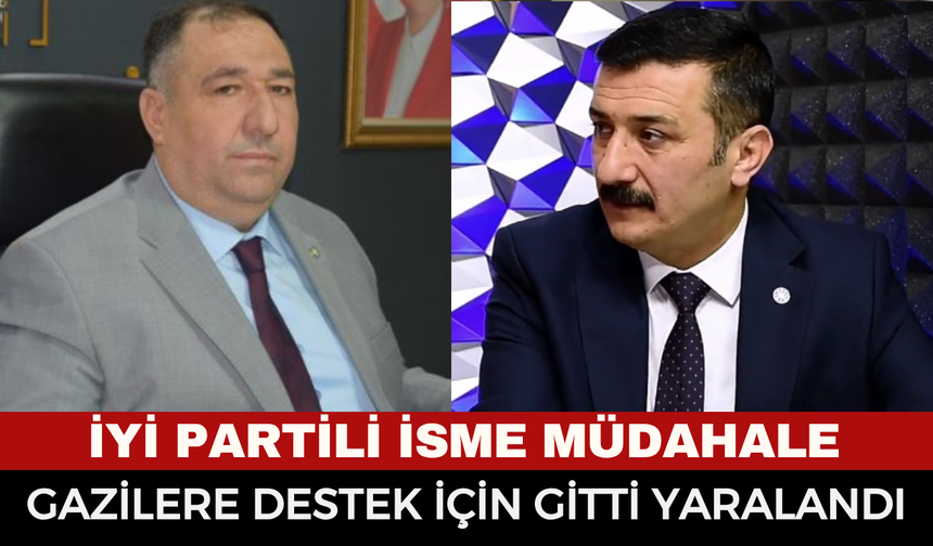 Gazilere Destek Eylemine Polis Müdahalesi: İYİ Partili Selçuk Türkoğlu Hastaneye Kaldırıldı!