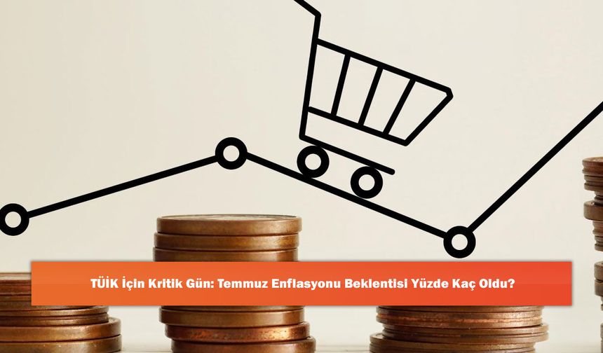 TÜİK İçin Kritik Gün: Temmuz Enflasyonu Beklentisi Yüzde Kaç Oldu?