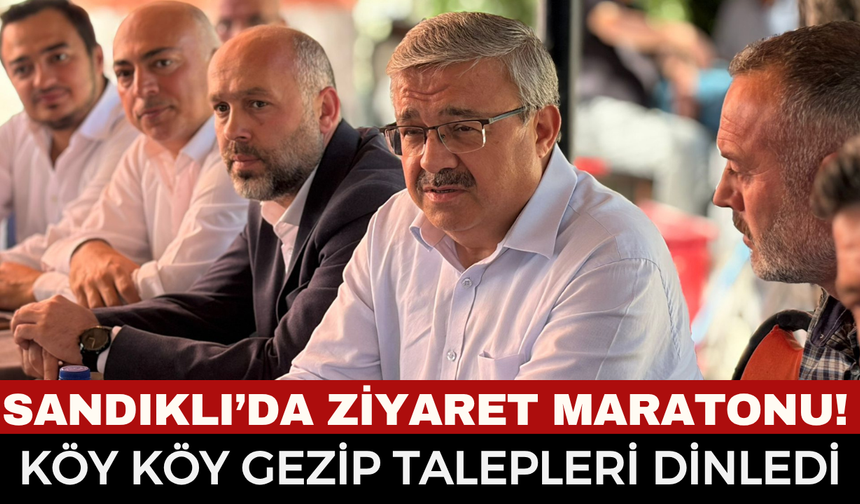 Milletvekili İbrahim Yurdunuseven Sandıklı’da Vatandaşlarla Buluştu: "Sözünüz Yol Göstericimizdir!"
