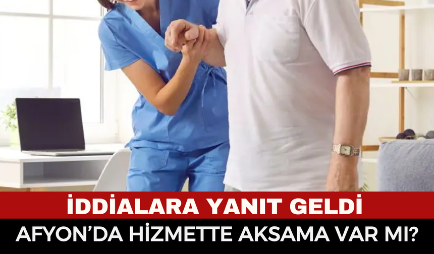 Afyon'da Evde Sağlık Hizmetleriyle İlgili İddialara Son Nokta Konuldu! Filoya 3 Yeni Araç Daha Katılıyor