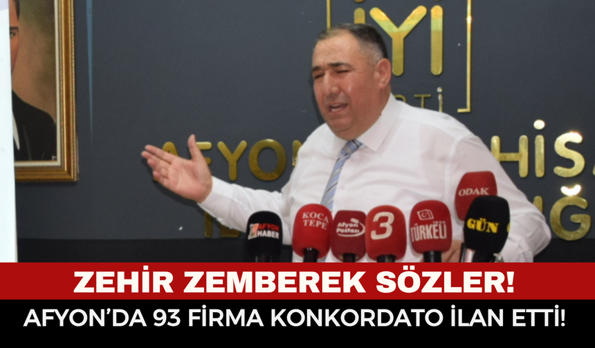 İYİ Partili Mısırlıoğlu’ndan İktidara Zehir Zemberek Sözler! "Afyonkarahisar Çöküyor, Siz Neyi Konuşuyorsunuz?"